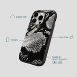 Black Snake Scale iPhone 14 Pro Case