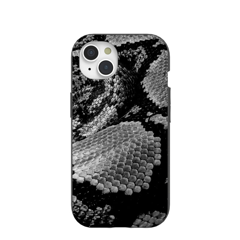 Black Snake Scale iPhone 15 Case