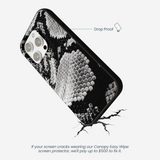 Black Snake Scale iPhone 16 Pro Max Case