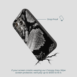 Black Snake Scale iPhone 16 Pro Case