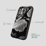 Black Snake Scale iPhone 16 Pro Case
