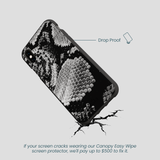 Black Snake Scale iPhone XR Case