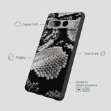 Black Snake Scale Google Pixel 7 Pro Case