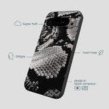 Black Snake Scale Google Pixel 9 Pro XL Case