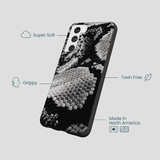 Black Snake Scale Samsung Galaxy S21 Case