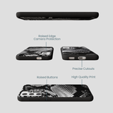 Black Snake Scale Samsung Galaxy S22 Case