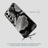 Black Snake Scale Samsung Galaxy S23+(Plus) Case