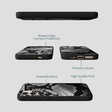 Black Snake Scale Samsung Galaxy S23 Case