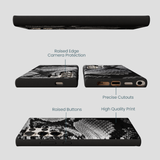 Black Snake Scale Samsung Galaxy S24 Ultra Case