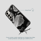 Black Snake Scale Samsung Galaxy S24 Case