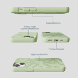 Sage Green Snaky iPhone 13 Case