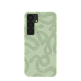 Sage Green Snaky Samsung Galaxy S25+(Plus) Case