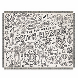 Anycozy Jacquard Graffiti Throw Blanket – Soft Tassel Sofa & Bed Cover