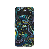 Black Space Waves Google Pixel 8 Case
