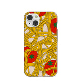 Seashell Spaghetti Splash iPhone 14 Case