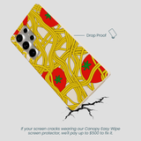 Seashell Spaghetti Splash Samsung Galaxy S25 Ultra Case