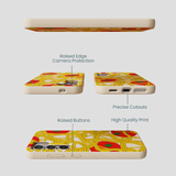 Seashell Spaghetti Splash Samsung Galaxy S25 Case