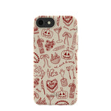 London Fog Spooky Dinner Party iPhone 6/6s/7/8/SE Case