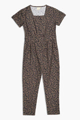 Spotted Overlap Jumpsuit