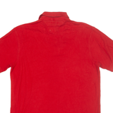 TOMMY HILFIGER Mens Polo Shirt Red L