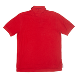 TOMMY HILFIGER Mens Polo Shirt Red L