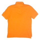 TOMMY HILFIGER Mens Polo Shirt Orange M