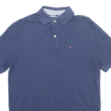 TOMMY HILFIGER Mens Polo Shirt Blue M