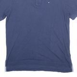 TOMMY HILFIGER Mens Polo Shirt Blue M