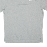 NIKE Mens Polo Shirt Grey L