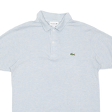 LACOSTE Mens Polo Shirt Blue XS