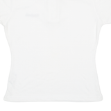 REEBOK Womens Polo Shirt White UK 10