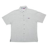 TOMMY HILFIGER Mens Polo Shirt Grey L
