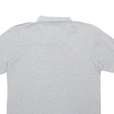 ADIDAS Mens Polo Shirt Grey S