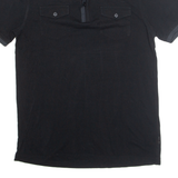 TED BAKER Mens Polo Shirt Black M