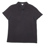 CALVIN KLEIN Extreme Slim Fit Mens Polo Shirt Black XL