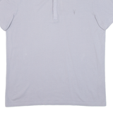 ALL SAINTS Mens Polo Shirt Grey M