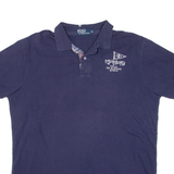 POLO RALPH LAUREN Mens Polo Shirt Blue XL