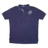 POLO RALPH LAUREN Mens Polo Shirt Blue XL