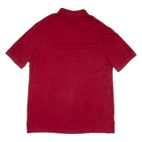 TOMMY HILFIGER Mens Polo Shirt Red 2XL