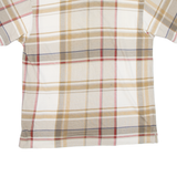 NAUTICA Mens Polo Shirt Beige Check L
