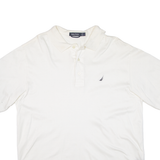 NAUTICA Mens Polo Shirt White L