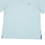 NAUTICA Tall Mens Polo Shirt Blue L