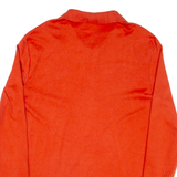 POLO RALPH LAUREN Mens Polo Shirt Orange Long Sleeve M