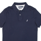 NAUTICA Slim Fit Mens Polo Shirt Blue M