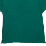 TOMMY HILFIGER Mens Polo Shirt Green Striped L