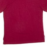 TOMMY HILFIGER Mens Polo Shirt Maroon M