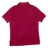 TOMMY HILFIGER Mens Polo Shirt Maroon M