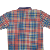 TIMBERLAND Mens Polo Shirt Red Check M