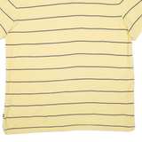 NAUTICA Mens Polo Shirt Yellow Striped XL