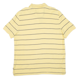 NAUTICA Mens Polo Shirt Yellow Striped XL